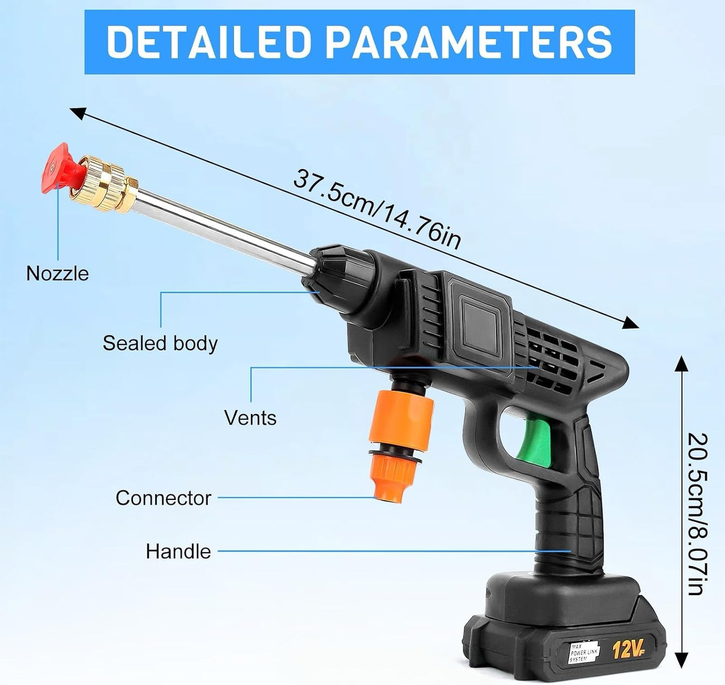 Portable Pressure Washer ( 48v )