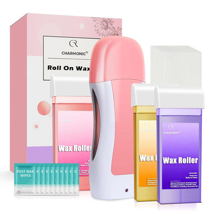 3 In 1 Waxing kit Roller + Refills