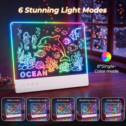 LED Light Writing Board  ( Free Pen )